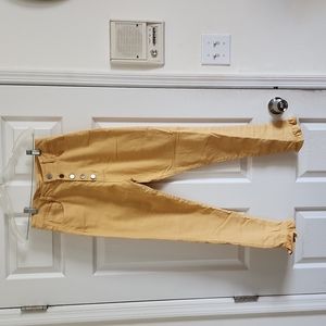 Capulet Gold Jeans, Fringe cuffs